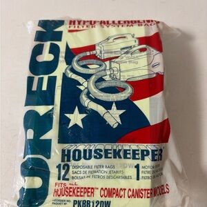 Oreck vacuum bags new pkbb12DW package of 12